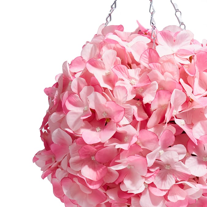 Jardin Faux Hydrangea Ball - Pink