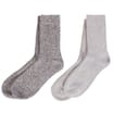 Ladies Boot Socks 2 Pack