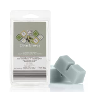 Wickford & Co Scented Wax Melts 8 Cube - Olive Groves x2