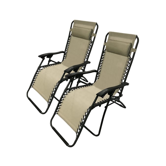 The Outdoor Living Collection Zero Gravity Reclining Chair Set