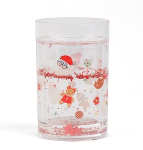  Sleigh Bells Kids Glitter Cup - Santa