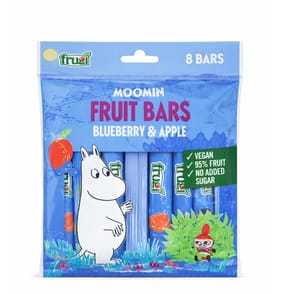 Frugi Moomin Fruit Bars 8 Pack 120g - Blueberry & Apple