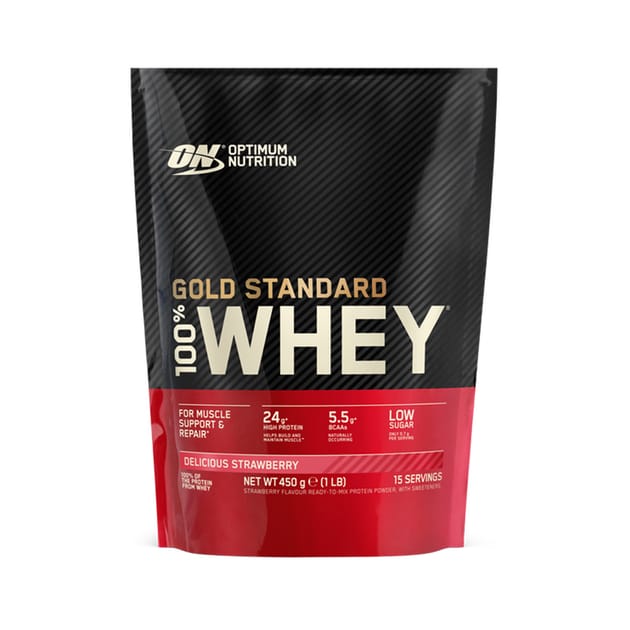 Optimum Nutrition Gold Standard 100 Whey Protein 450g Delicious