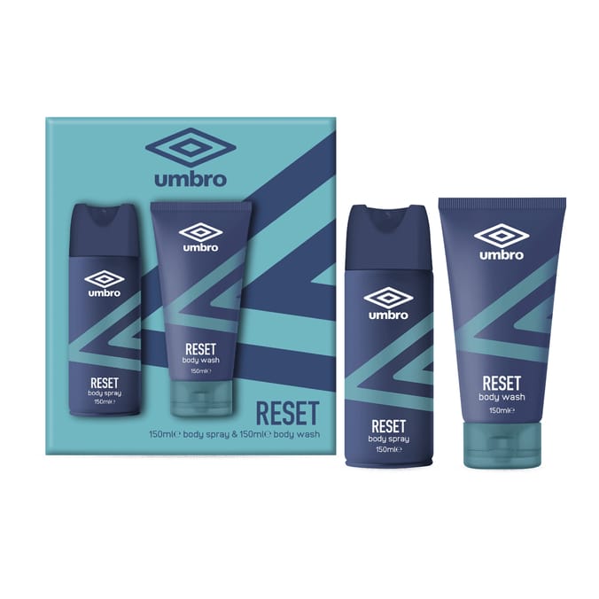 Umbro Body Spray & Body Wash Gift Set - Reset