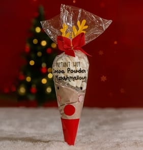 Reindeer Hot Chocolate & Marshmallows 110g 