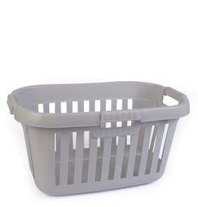 Home Utility Laundry Basket - Grey