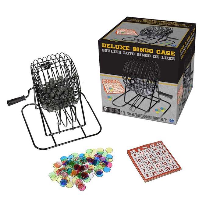 Spin Master Deluxe Bingo Metal Cage