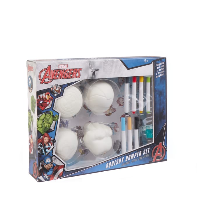 Marvel Avengers Squishy Bumper Set