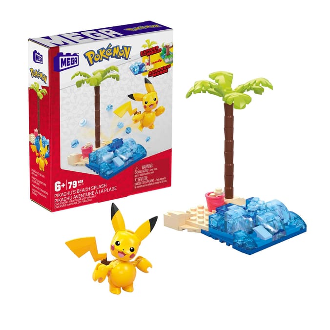 Mega Pokemon Adventure Builder - Pikachu's Beach Splash