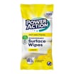 Power Action Anti-Bacterial Surface Wipes 100s x2