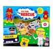 To The Rescue With Book And Puzzle Piece