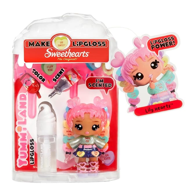 Yummiland Lipgloss Doll - Lily Hearts