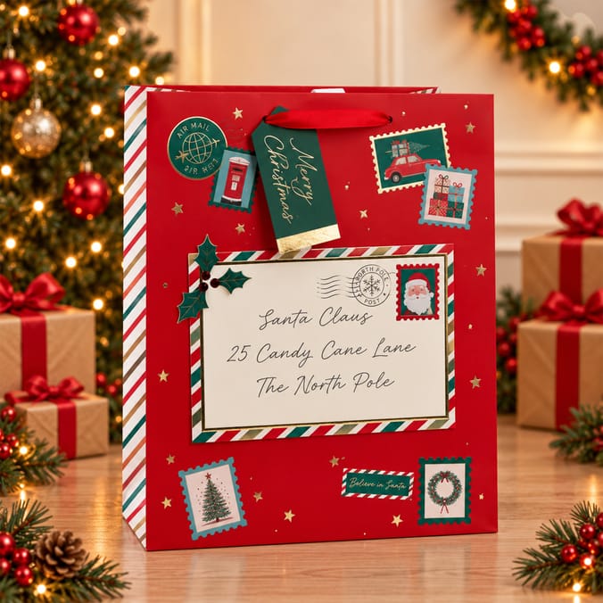 Letter To Santa Gift Bag