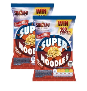 Batchelors Super Noodles 90g - BBQ Beef x2