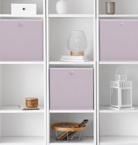 Home Collections Storage Cubes 2pk - Cord Pink