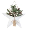 Festive Feeling Metal Hanging Star Plaque