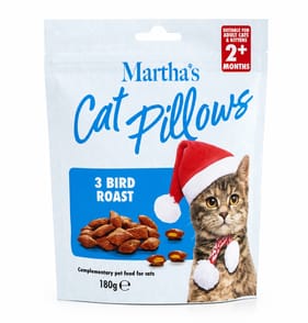Martha's Cat Pillows - 3 Bird Roast