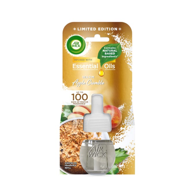 Air Wick Warm Apple Crumble Liquid Electrical Single 19ml
