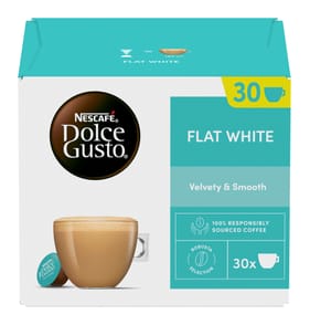Nescafe Dolce Gusto Coffee Pods 11.7g x30 - Flat White