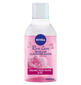 Nivea: Rose Care Micellar Water with Organic Rose Water and Oil 400ml