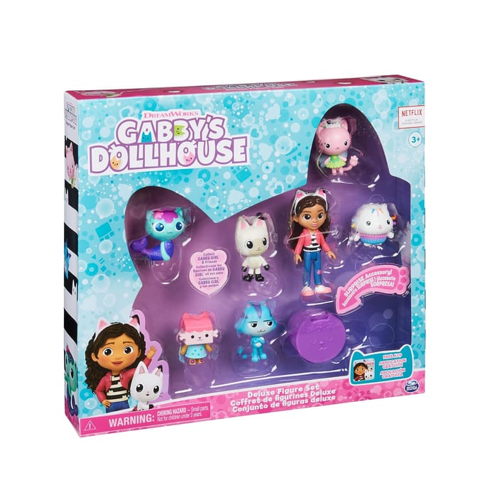 Gabby's Dollhouse Deluxe Figure Play Set 