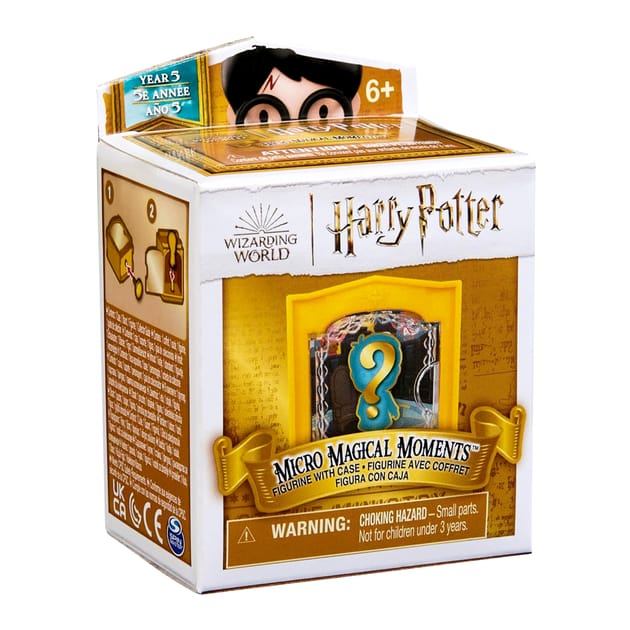 Wizarding World Harry Potter, Coffret Cadeau Micro Magical Moments avec Figurines Exclusives de Harry, Hermione, Ron, Touffu et Coffret d'exposition, Jouets pour Enfants Wizarding World Harry Potter, Coffret Cadeau Micro Magical Moments avec Figurines Exclusives de Harry, Hermione, Ron, Touffu et Coffret d'exposition, Jouets pour Enfants