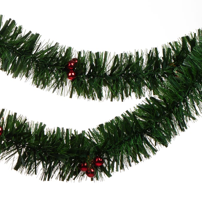 Winter Charm Tinsel Garland 2m - Baubles