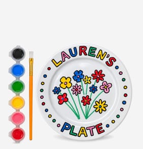 Craft Time Colour Your Own Plate