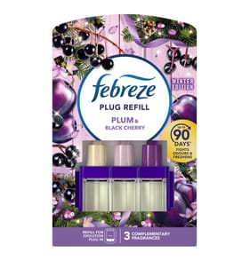 Febreze 3Volution Air Freshener Plug In Refill 20ml - Plum & Black Cherry