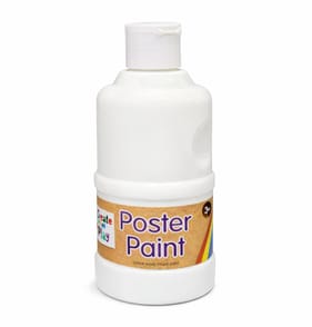 Create & Play Poster Paint 250ml - White