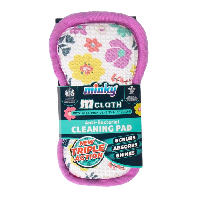 Minky M Cloth Anti-Bacterial Cleaning Pad