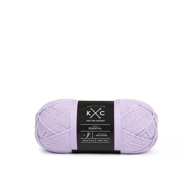 Knit & Crochet Essential Cotton Yarn 100g