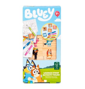 Bluey Wooden Stamp Activity Tower