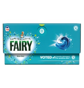 Fairy Non Bio Washing Liquid Pods 19 Washes