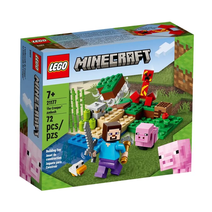 LEGO Minecraft The Creeper Ambush 21177 Home Bargains