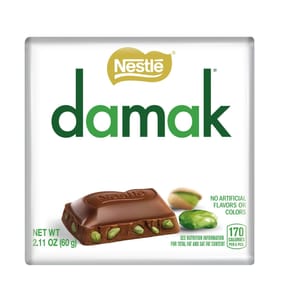 Nestle Damak Fine Chocolate With Pistachios 60g