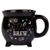 Spooks & Spells Cauldron Mug - Black