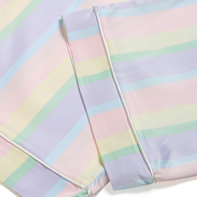 Originals Ladies Satin Stripe Pyjamas Set