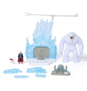 DC Superman Fortress of Solitude Action Figure Battle Set
