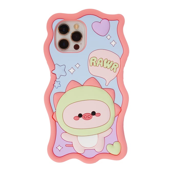 Kawaii Dreamer Dino iPhone Case