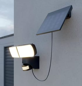 Firefly Twin Lamp Motion Sensor LED Security Solar Light
