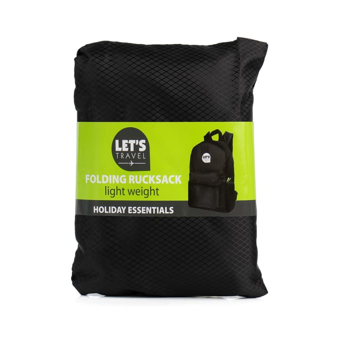 Let's Travel Lightweight Folding Rucksack