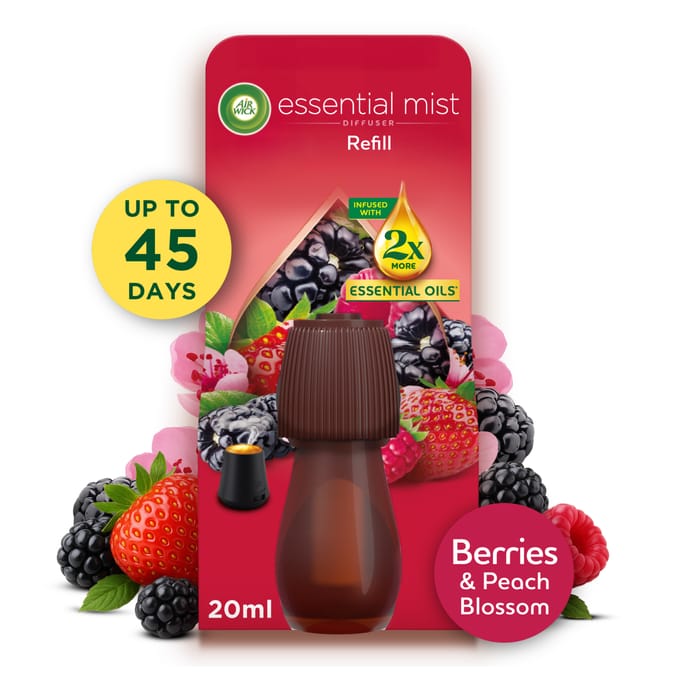 Air Wick Air Freshener Mist Refill 20ml - Berries & Peach Blossom