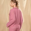 Jeff & Co. by Jeff Banks Ladies Pyjama Set Red Striped