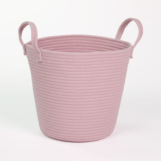 The Kids Edit Round Rope Storage Basket