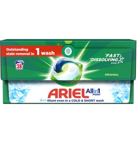 Ariel All in 1 Pods Laundry Washing Liquid Capsules Original 15 washes -  OGD Commerce