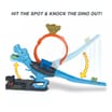 Hot Wheels City T-Rex Stunt Track Playset And Vehicle