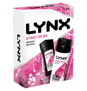 Lynx Body Spray Duo Gift Set - Attract For Her