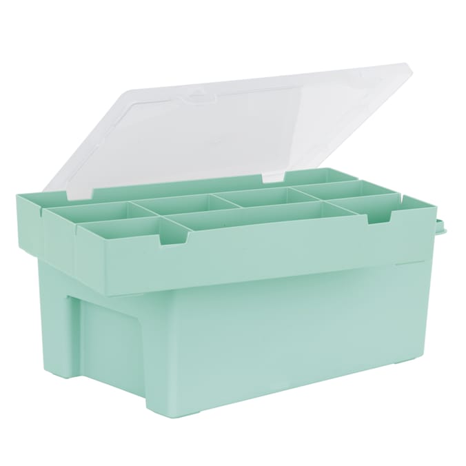 Utility 2 Tier Organiser Box - Green