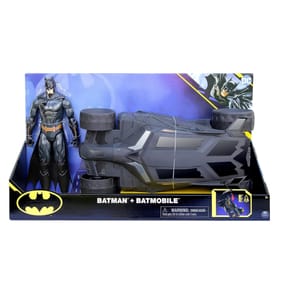 DC Tactical Batman & Batmobile - Black